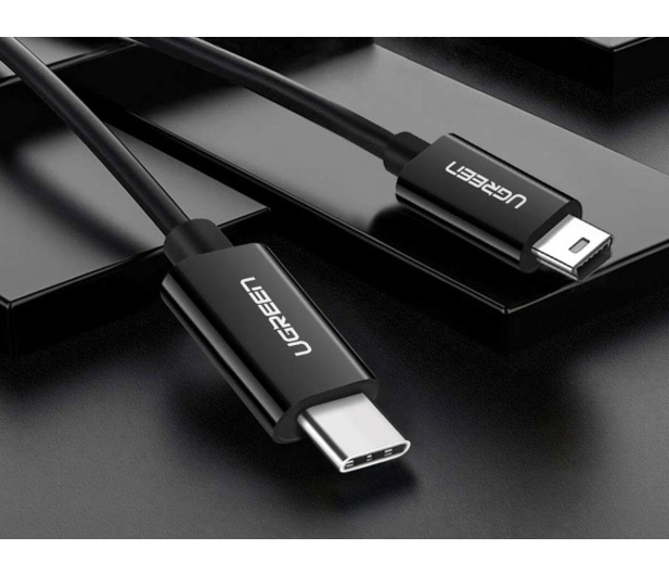 UGREEN Kabel USB-C do Mini USB US242 1m czarny - 1489142 - zdjęcie 2